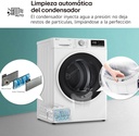 LG RH90V5AV6N, Secadora con Bomba de Calor Blanca A++, 9kg Dula Inverter