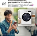 LG RH80V9AV4N Secadora 8kg, C, con Bomba de calor Dual Inverter, Blanca, Serie 900