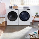 LG RH80V9AV4N Secadora 8kg, C, con Bomba de calor Dual Inverter, Blanca, Serie 900