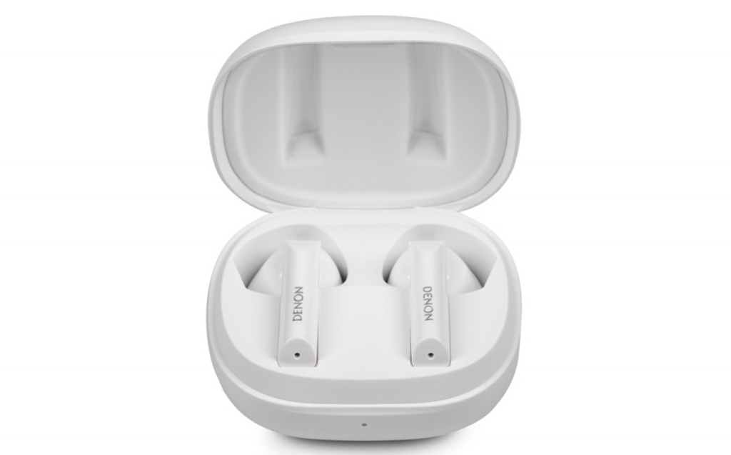 Denon AH-C500W Auriculares intrauditivos inalámbricos, Resistentes al Agua, con micrófono Integrado, Color Negro