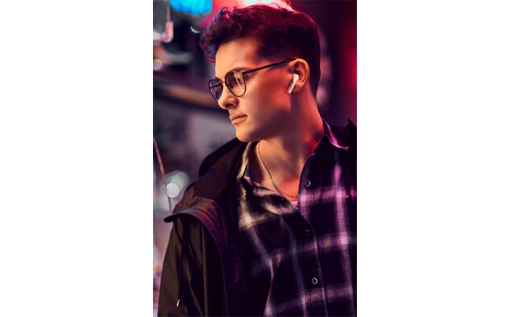 Denon AH-C500W Auriculares intrauditivos inalámbricos, Resistentes al Agua, con micrófono Integrado, Color Negro