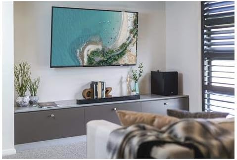 Yamaha MusicCast Sub 100 (NS-NSW100), Subwoofer inalámbrico WiFi (2.4/ 5GHz)/Ethernet con tecnología Multi-Room MusicCast