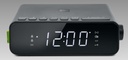 Muse M-175 WI, Radio despertador FM PLL, Alarma dual, Pantalla LED de 0,9'' con tres niveles de intensidad, 20 estaciones FM preestablecidas, Despertar por radio o timbre, Repetición y suspensión