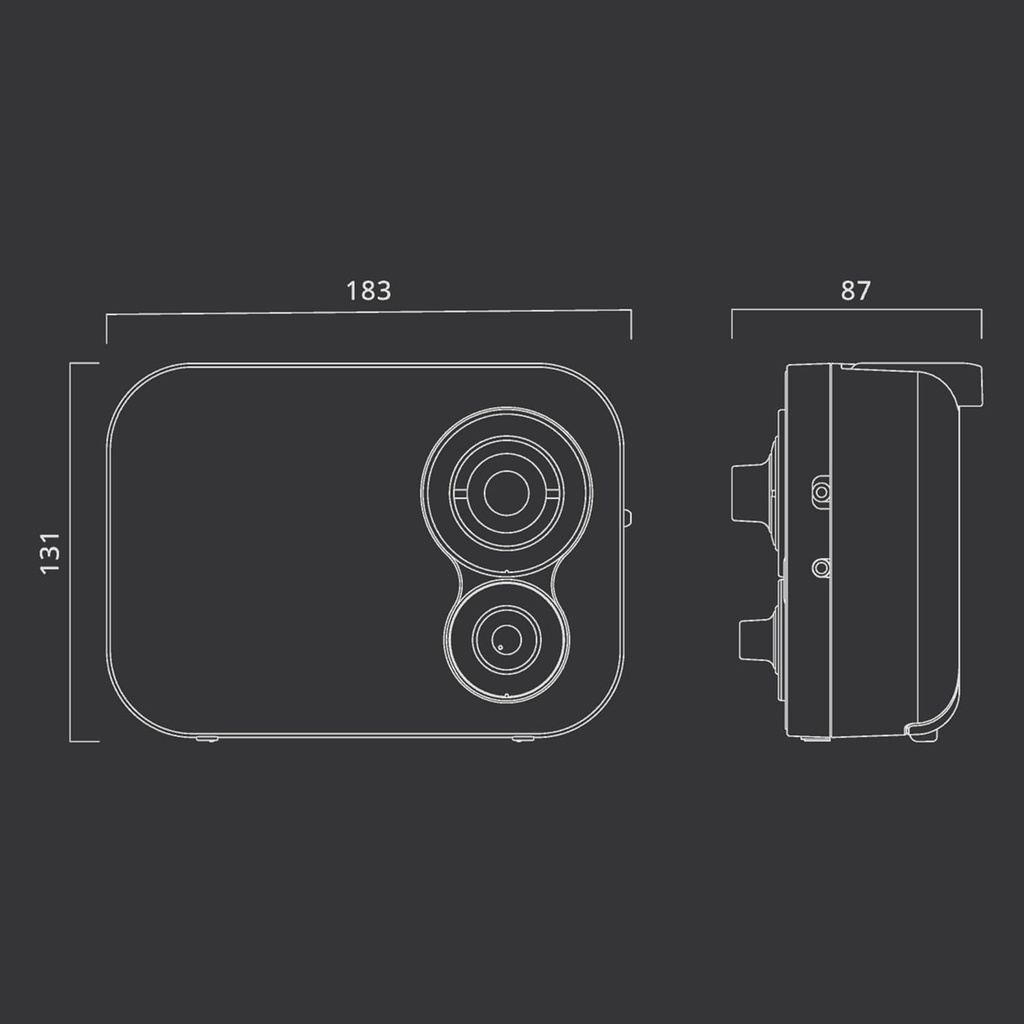 Muse M-051, Radio portátil, 2 bandas (FM/AM), Antena telescópica, Encenido y apagado en el botón de volumen, Toma de auriculares, Entrada auxiliar mini-jack