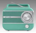 Muse M-056, Radio portátil FM/MW Analógica, Vintage, 220V