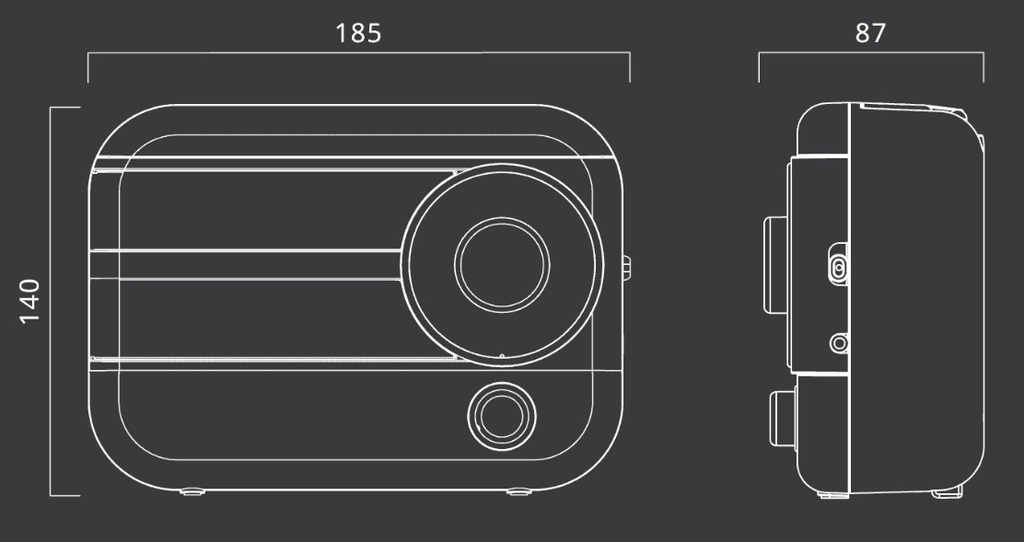 Muse M-056, Radio portátil FM/MW, Antena giratoria, Asa de transporte, Entrada auxiliar, Adaptador de corriente, Analógica, Diseño Vintage, 220V