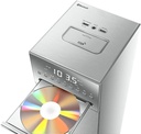 Muse M-1350 BTC, Torre Bluetooth, NFC, Potencia de 180 W, Reproductor CD-MP3, Radio FM, PLL, Reproductor / Cargador USB, RCA jack jack + entrada auxiliar jack, Mando a distancia