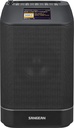 Sangean WFS-58, radio internet portátil, Wifi/Bluethoot con Dab+, negro