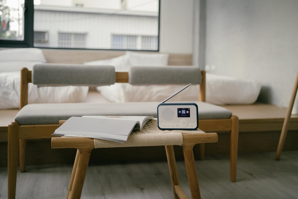 Sangean WFR39, radio digital portátil, internet, Spotify Connect, DAB+, negro