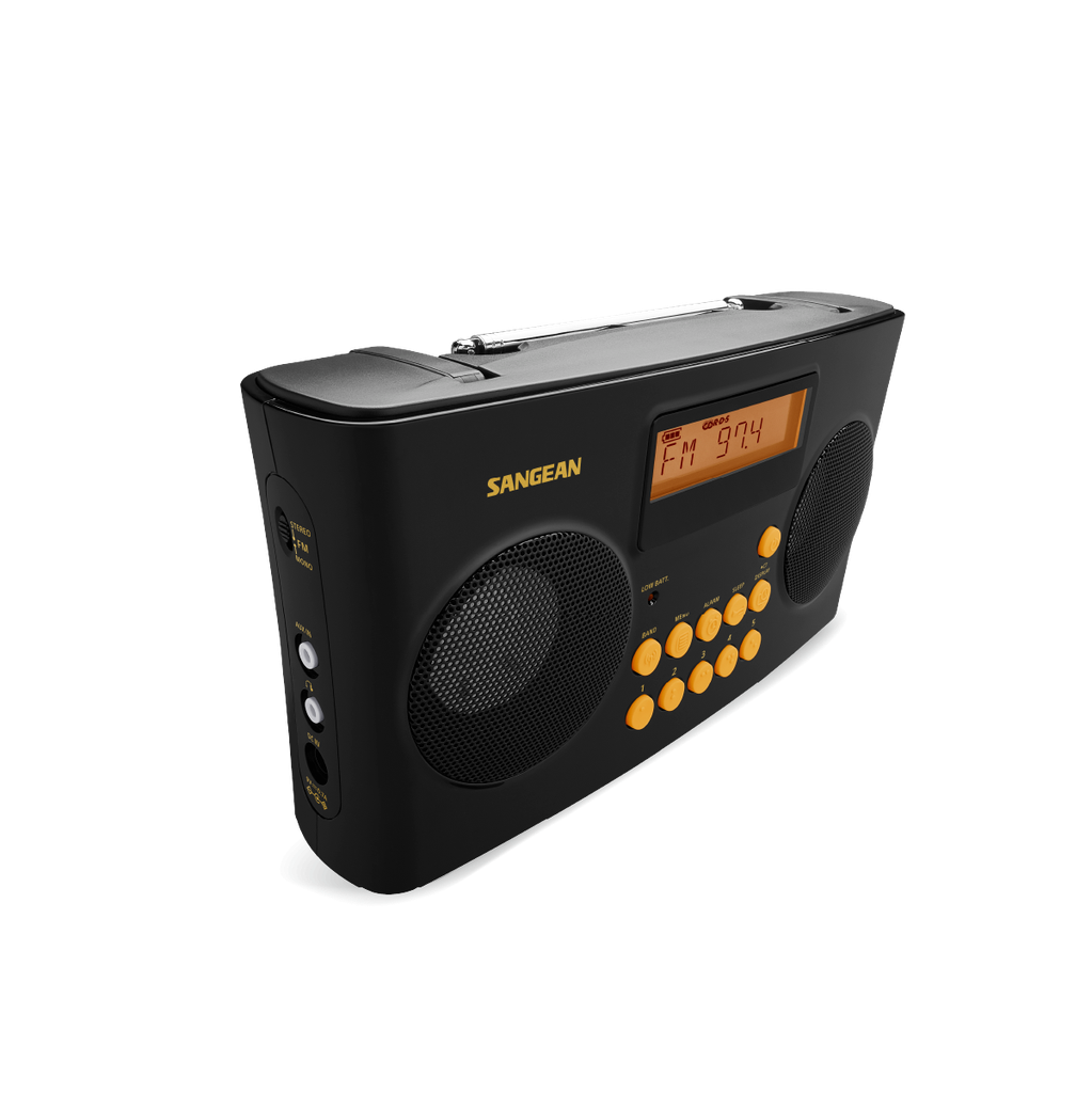 Sangean PR-D17, Radio Portátil Con Función de Voz AM / FM Con Indicaciones de Voz