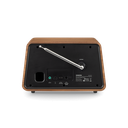 Sangean WR-201D, radio DAB+ / FM-RDS, Bluetooth, AUX Radio de sobremesa de madera premium cerezo natural
