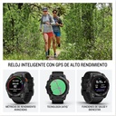 Reloj Garmin Fenix 7X Pro Solar, GPS, Carga solar, Linterna Led, Hasta 37 días de batería, Resistente al agua