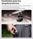 Auriculares Inalámbricos Bluetooth 5.4, Audifonos Deportivos Abiertos Clip, Dolby Audio Premium 6,5g, Open Ear, 40H de Batería, 4 Mics, Cancelación Ruido