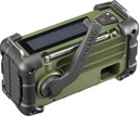 Sangean MMR99, radio de emergencia, recargable, Forest Green