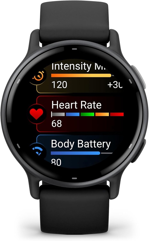 Reloj Garmin Vivoactive 5, GPS, Funciones de salud y forma física, Batería hasta 11 días,