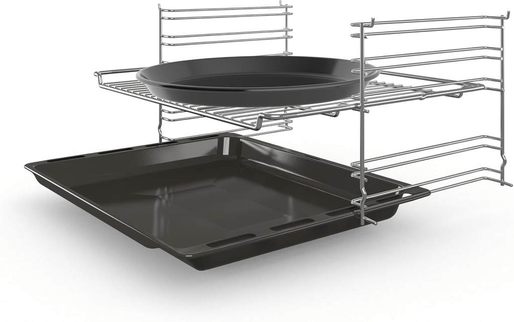 Balay 3HB2030X0, Horno Multifunción, 60 cm de ancho, Control Comfort, Precalentamiento Rápido, 7 funciones, Negro/Acero inoxidable