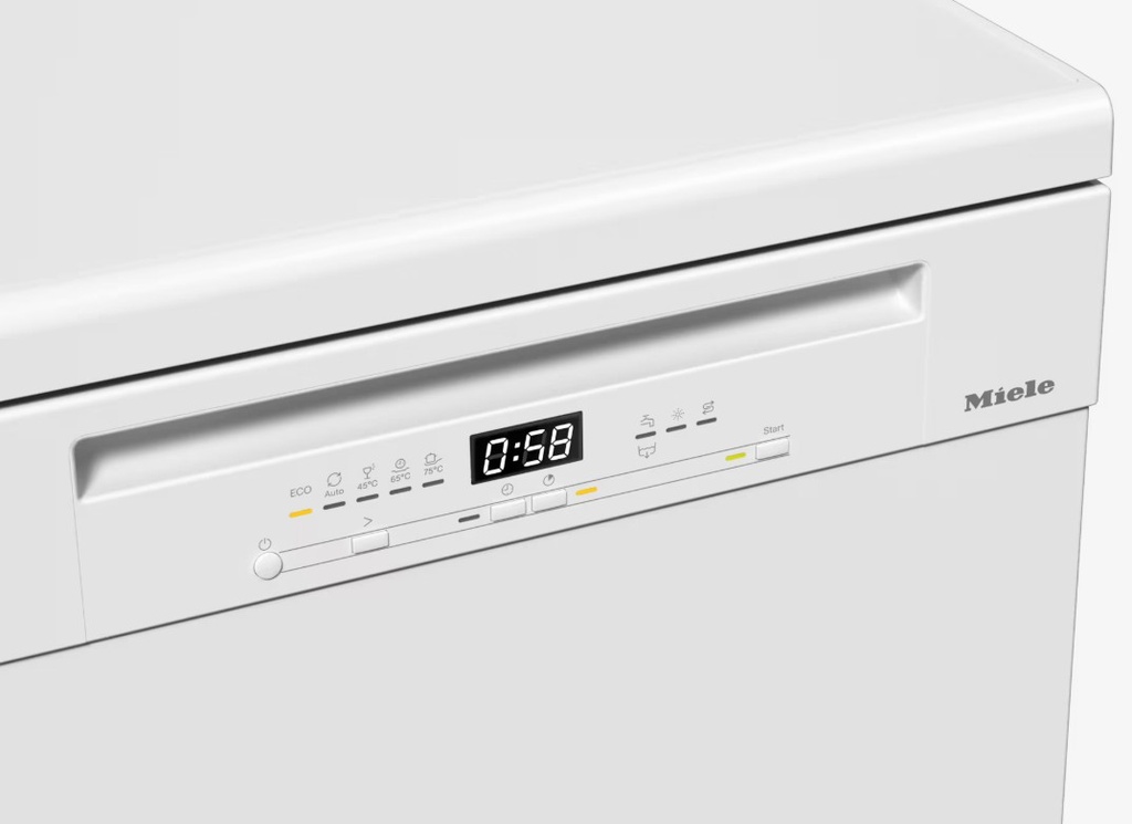 Miele G 5811 SC Active Plus Brilliant White,  Lavavajillas libre instalación Clase A Color Blanco , 3ª bandeja