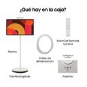 Monitor LED 27" - Samsung The Movingstyle UE27LSM7FAXXXU, QHD, Touch Interaction Movable Screen, NQ4 AI Gen2, Sistema operativo Bixby, Blanco