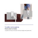 Monitor LED 27" - Samsung The Movingstyle UE27LSM7FAXXXU, QHD, Touch Interaction Movable Screen, NQ4 AI Gen2, Sistema operativo Bixby, Blanco