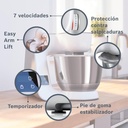 Bosch MUM5XW20, Robot de cocina con báscula1000 W, cuenco de acero inoxidable (3.9 L), juego profesional de pastelería, trituradora