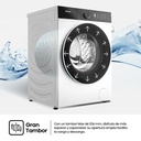 Hisense WF5I9043BWFS, lavadora de carga frontal, 9KG, fondo reducido, clase A - 10%, 1400RPM
