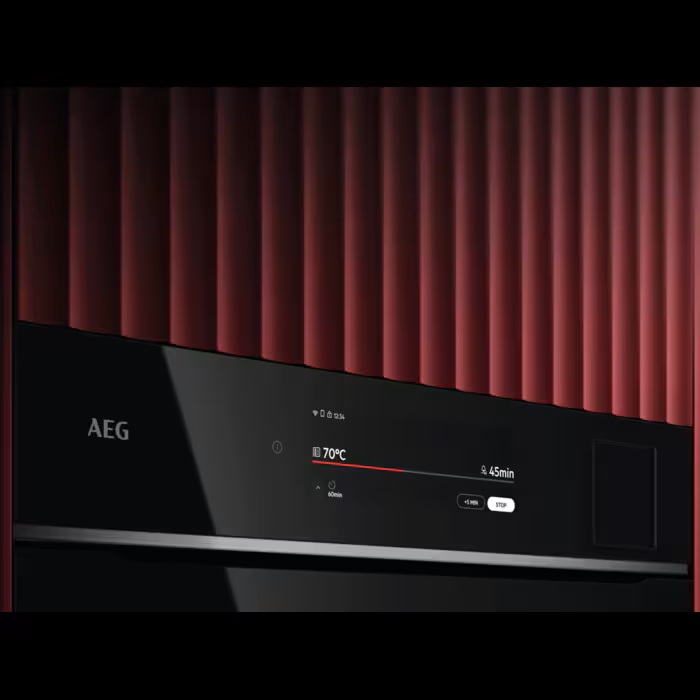 AEG TP9SB831AB, Horno de vapor Serie 9000 ProAssist con SteamPro con Display CookSmart Touch+ 7,8 '', con WiFi