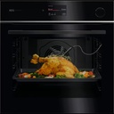 AEG TR7PB73FSB, Horno de vapor Serie 7000 MealAssist con SteamCrisp con Display CookSmart Touch 4,3 '', con WiFi