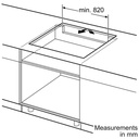Siemens EX975LXC1E, placa flexinducción 90cm, 3 zonas flex, control de fritura, conexión con campanaind