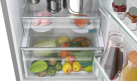 Siemens KG36NXIDF, Frigorífico combinado de libre instalación 186 x 60 cm Acero antihuellas, Total noFrost