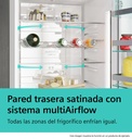 Siemens KG36NXIDF, Frigorífico combinado de libre instalación 186 x 60 cm Acero antihuellas, Total noFrost