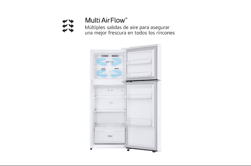 LG GTBV22SWNJ, frigorífico dos puertas, total no frost, 1,45m,