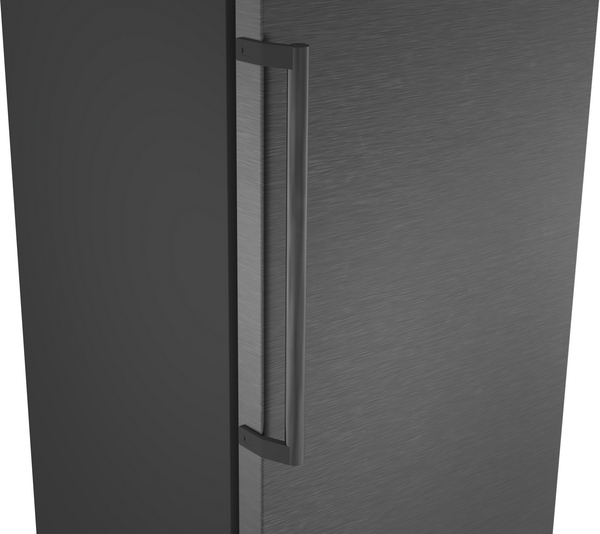 Siemens GS36NAXCG, congelador de libre instalación, 186.2 x 59.5 cm, acero negro antihuellas