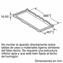 Siemens LR96CAQ20, Extractor de techo, 90 cm, Blanco, iQ500