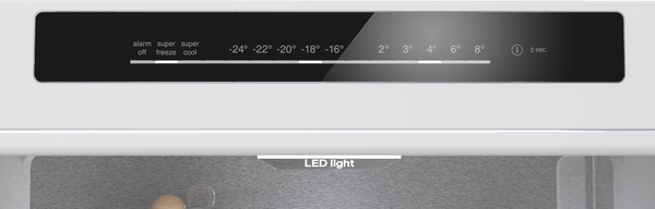 Siemens KG49NVICG, frigorífico combinado de libre instalación, 203 x 70 cm, acero inoxidable, iQ300