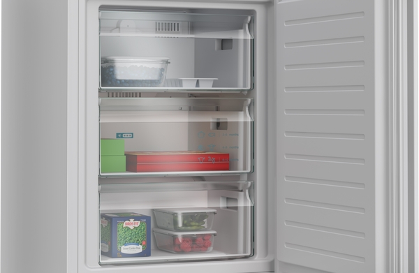 Siemens KG39NVWDG, frigorífico combinado de libre instalación, 203 x 60 cm, blanco, total noFrost, iQ300