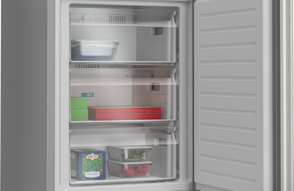 Siemens KG39NVIAG, frigorífico combinado de libre instalación, 203 x 60 cm, acero inoxidable