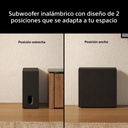 Sony BRAVIA Theatre Sub 8, subwoofer inalámbrico SASW8, 300 W