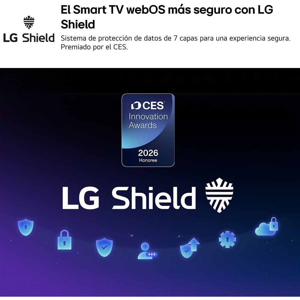 LG 43NU850B6LA, TV LED, UHD 4K, Procesador Inteligente α7 AI Processor 4K Gen9, Tecnologia nano, Smart TV Webos