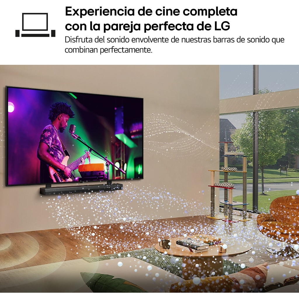 LG 55QNED72B6B, TV QNED Mini LED, UHD 4K, Procesador Inteligente α7 AI Processor 4K Gen9, Tecnologia Nano, Smart TV Web OS