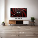 LG 65QNED72B6B, TV QNED Mini LED, UHD 4K, Procesador Inteligente α7 AI Processor 4K Gen9, Tecnologia Nano, Smart TV Web OS