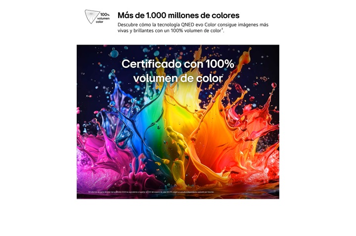 LG 85QNED70B6A, TV QNED Mini LED, UHD 4K, Procesador Inteligente α7 AI Processor 4K Gen9, Tecnologia Nano, Smart TV Web OS