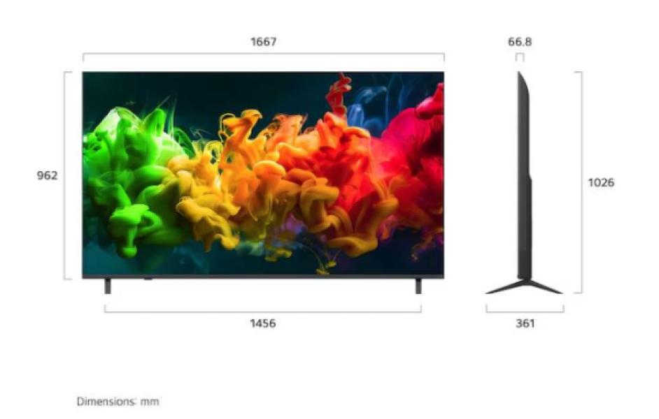 LG 75QNED81B6A, TV QNED Mini LED, UHD 4K, Procesador Inteligente α7 AI Processor 4K Gen9, Tecnologia Nano, Smart TV Web OS, Tecnologia EVO