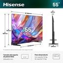 HISENSE E7 QLED TV 55E7S, 4K, Hi-QLED Color