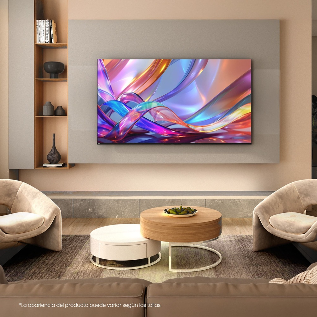HISENSE E7 QLED TV 65S7S, 4K, Hi-QLED Color