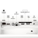 HISENSE Deco TV 32S5Q, QLED Quantum Dot colour 32″ Pulgadas, Peana central con estilo