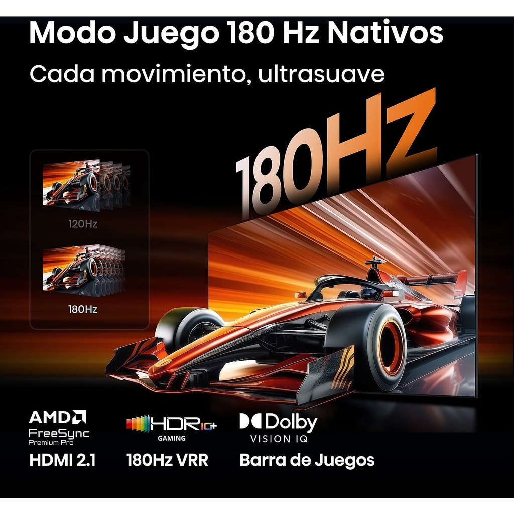 Hisense RGB Mini LED TV 75UR9S, UHD 4K, Quad Core / MT9655, Hi-View AI Engine RGB