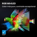 HISENSE RGB MiniLED TV 85UR8S, Ultra HD, Quad Core/MT9655, Hi-View AI Engine RGB