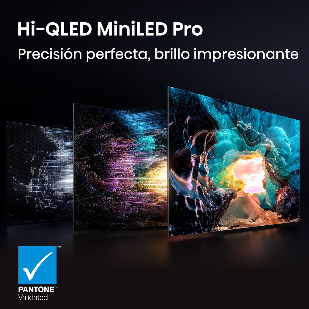 HISENSE PRO MiniLED TV 75U7S PRO, Hi-QLED MiniLED Pro, Quad Core/MT9655, Hi-View AI Engine Pro, 165 Hz Nativos