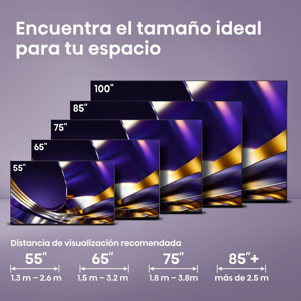 HISENSE PRO MiniLED TV 55U7S PRO, Hi-QLED MiniLED Pro, Quad Core/MT9655, Hi-View AI Engine Pro, 165 Hz Nativos