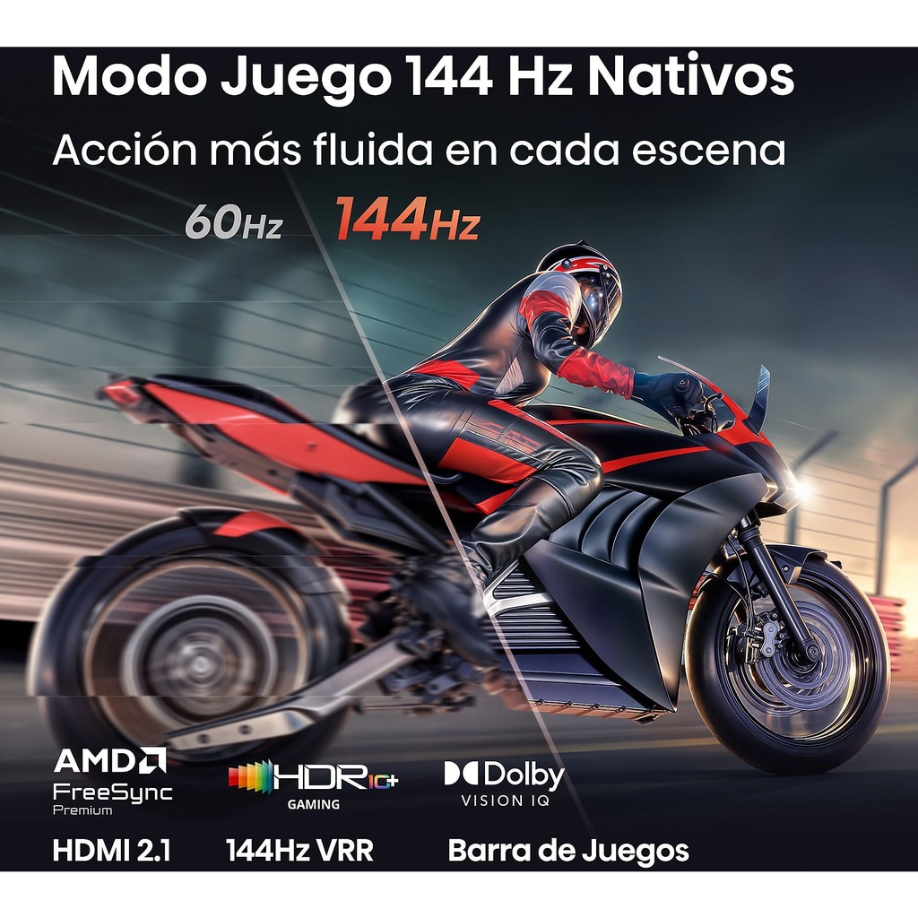 Hisense Mini LED TV 65E8S, UHD 4K, Quad Core / MT9618, Total HDR, Subwoofer integrado